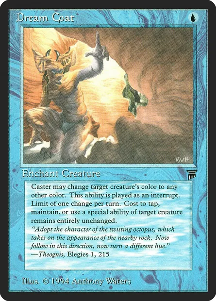 Dream Coat, Magic card LEG 51 — Legends set