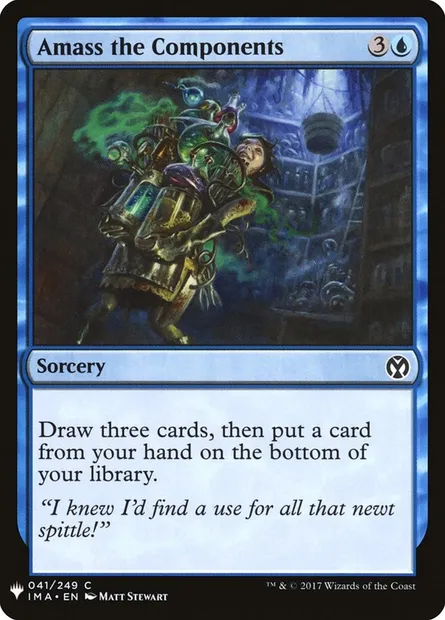 Amass the Components, Magic card PLST IMA-41 — The List set
