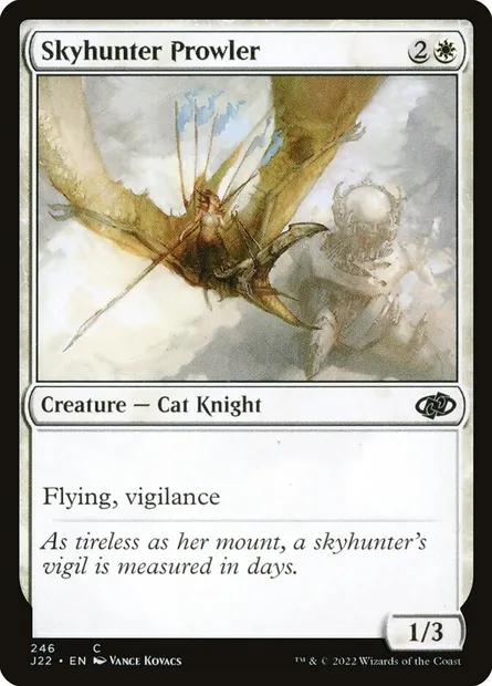 Skyhunter Prowler, Magic card J22 246 — Jumpstart 2022 set