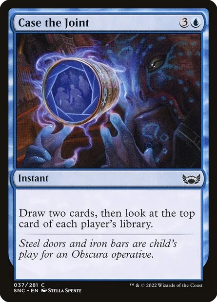 Case the Joint, Magic card SNC 37 — Streets of New Capenna set