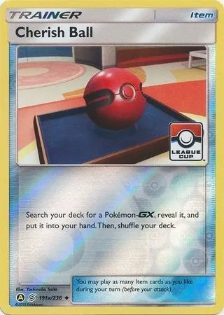 Cherish Ball, Pokémon card LGP 191a — League Promos set