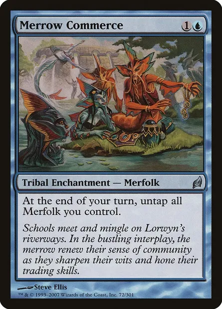 Merrow Commerce, Magic card LRW 72 — Lorwyn set