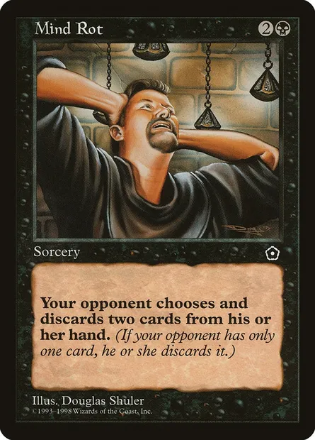 Mind Rot, Magic card P02 78 — Portal Second Age set