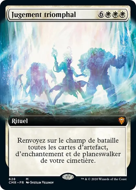 Jugement triomphal, carte Magic CMR 628 — extension Commander Legends