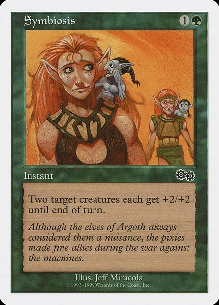 Symbiose, carte Magic BRB 85 — extension Battle Royale Box Set