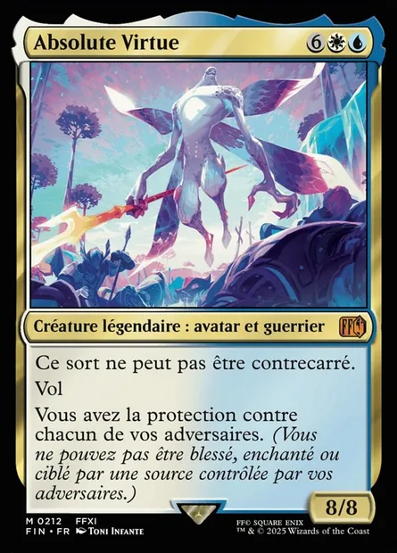 Absolute Virtue, carte Magic FIN 212 — extension Final Fantasy