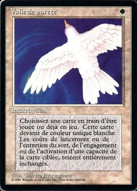 Purelace, Magic card FBB 32 — Foreign Black Border set