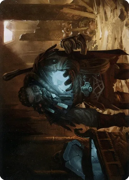 Vault Robber // Vault Robber, Magic card AKHM 40 — Kaldheim Art Series set
