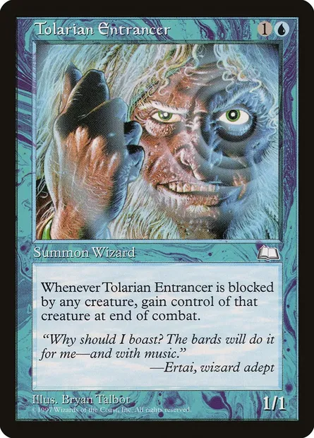 Enjôleur tolarian, carte Magic WTH 56 — extension Aquilon