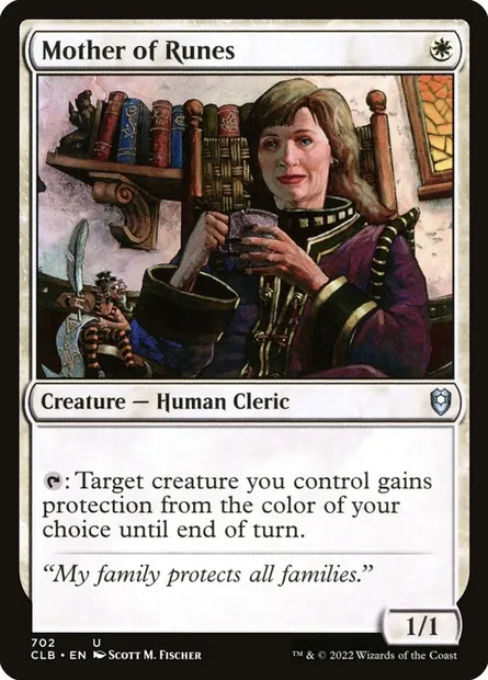 Mother of Runes, Magic card CLB 702 — Commander Legends: Battle for Baldur's Gate set