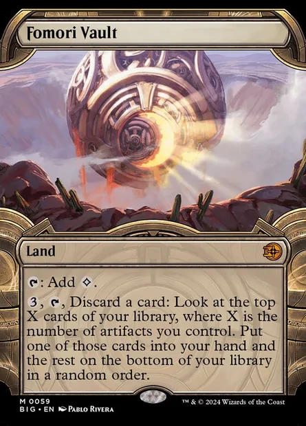 Fomori Vault, Magic card BIG 59 — The Big Score set