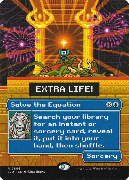 Solve the Equation, Magic card SLD 886 — Secret Lair Drop set