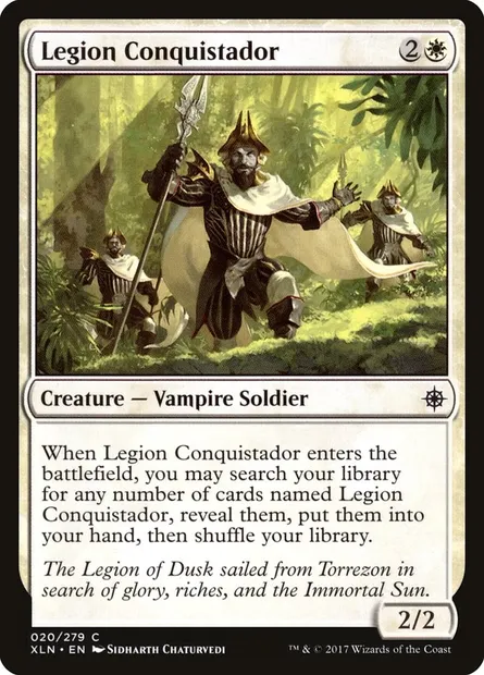 Legion Conquistador, Magic card XLN 20 — Ixalan set
