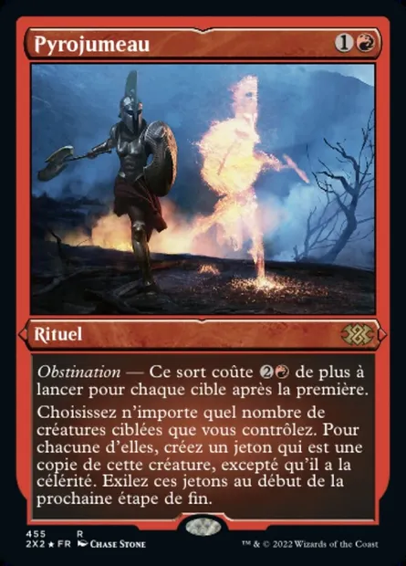 Pyrojumeau, carte Magic 2X2 455 — extension Double Masters 2022