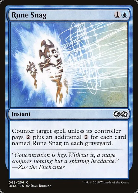 Accroc de rune, carte Magic UMA 68 — extension Ultimate Masters