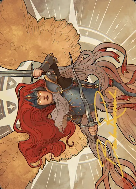 Aurelia, the Law Above // Aurelia, the Law Above, Magic card AMKM 36 — Murders at Karlov Manor Art Series set