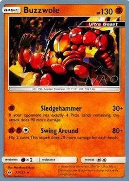 Buzzwole, Pokémon card WCD18 077-2 — World Championship Decks 2018 set