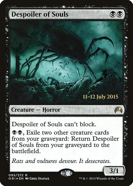 Despoiler of Souls, Magic card PORI 93s — Magic Origins Promos set