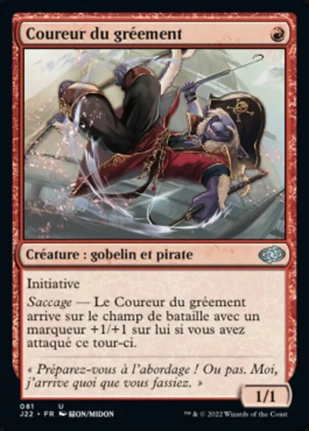 Coureur du gréement, carte Magic J22 81 — extension Jumpstart 2022