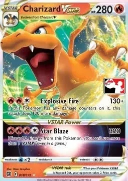Charizard VSTAR, Pokémon card PPS 018-2 — Play! Pokémon Prize Pack Series set