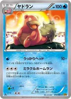 Slowbro, Pokémon card XY9 014 — Rage of the Broken Heavens set