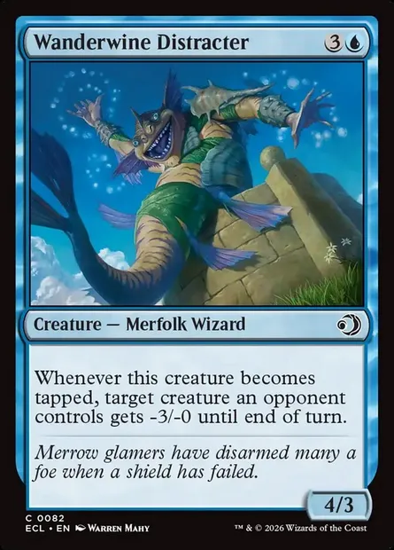 Wanderwine Distracter, Magic card ECL 82 — Lorwyn Eclipsed set