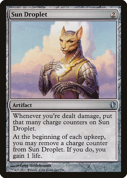 Sun Droplet, Magic card C13 261 — Commander 2013 set
