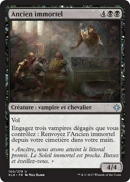 Ancien immortel, carte Magic XLN 100 — extension Ixalan