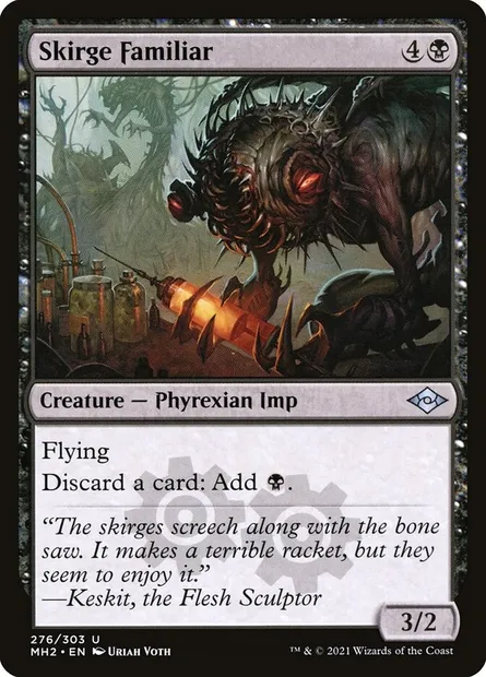 Skirge Familiar, Magic card MH2 276 — Modern Horizons 2 set