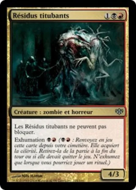 Résidus titubants, carte Magic CON 124 — extension Conflux