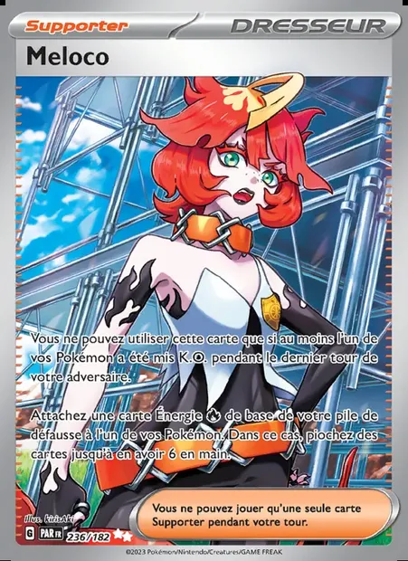 Meloco, carte Pokémon PAR 236 — extension Faille Paradoxe