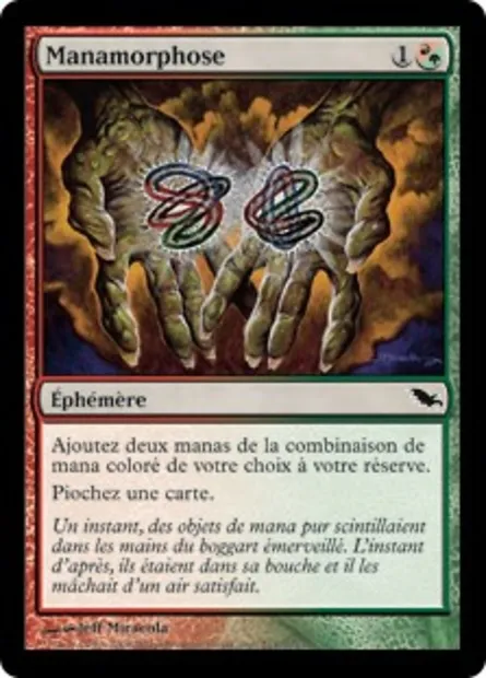 Manamorphose, carte Magic SHM 211 — extension Sombrelande
