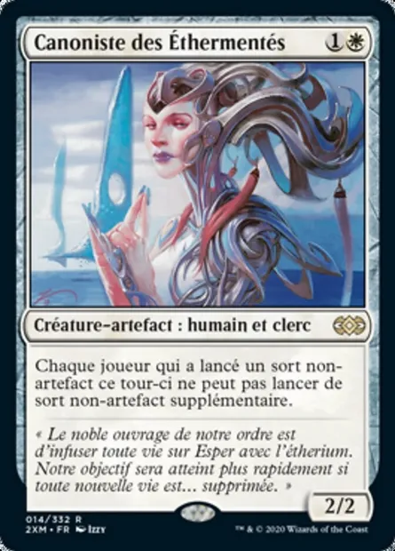 Canoniste des Éthermentés, carte Magic 2XM 14 — extension Double Masters