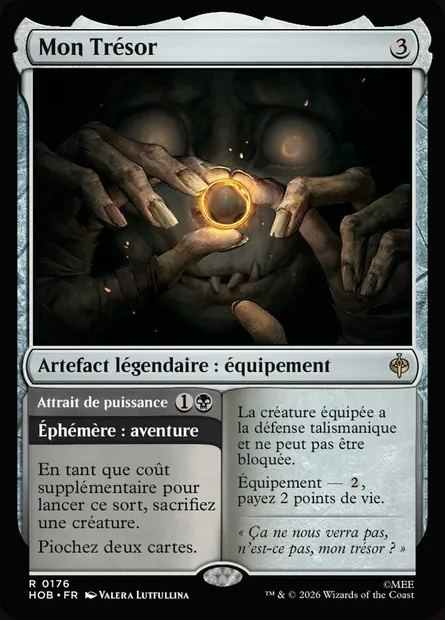 Mon Trésor // Allure of Power, carte Magic HOB 176 — extension The Hobbit