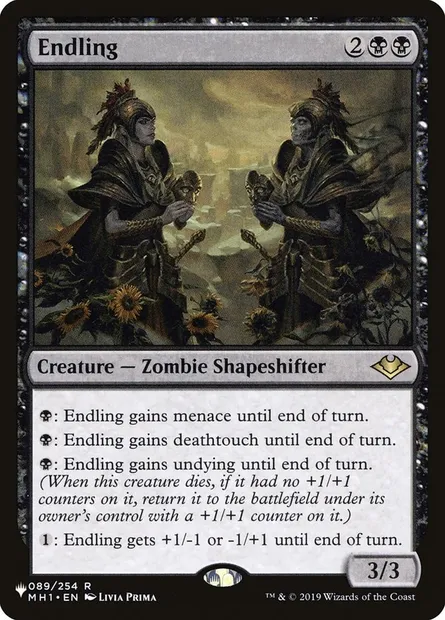 Endling, Magic card PLST MH1-89 — The List set
