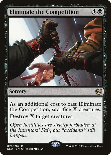 Eliminate the Competition, Magic card KLD 78 — Kaladesh set