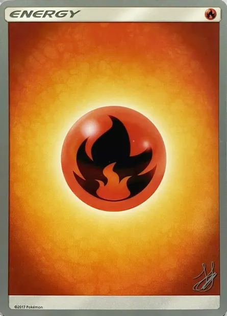 Énergie Feu, carte Pokémon WCD19 ct317696 — extension World Championship Decks 2019