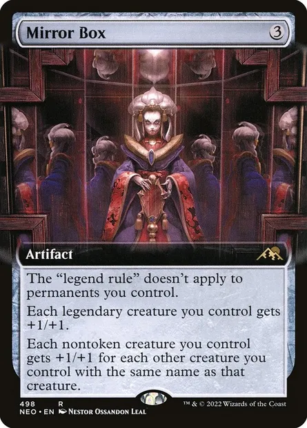 Mirror Box, Magic card NEO 498 — Kamigawa: Neon Dynasty set
