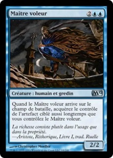 Maître voleur, carte Magic M12 64 — extension Magic 2012