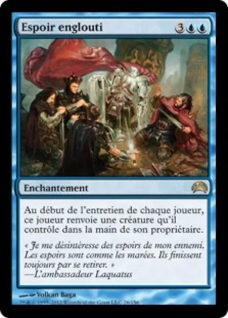 Espoir englouti, carte Magic PC2 26 — extension Planechase 2012