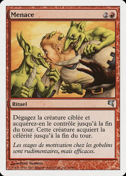 Threaten, Magic card PSAL I26 — Salvat 2005 set