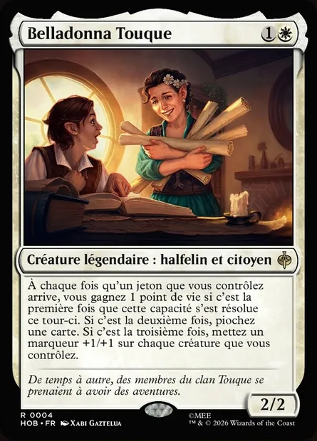 Belladonna Touque, carte Magic HOB 4 — extension The Hobbit