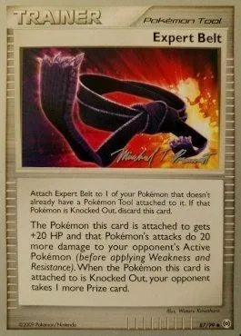 Expert Belt, carte Pokémon WCD10 087 — extension World Championship Decks 2010