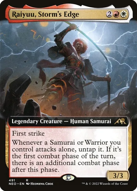 Raiyuu, Storm's Edge, Magic card NEO 491 — Kamigawa: Neon Dynasty set