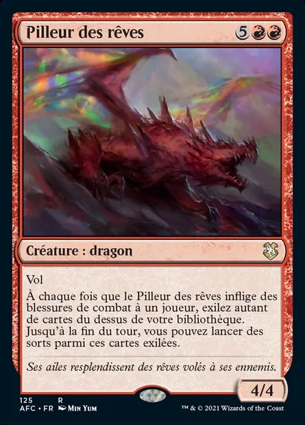 Pilleur des rêves, carte Magic AFC 125 — extension Forgotten Realms Commander