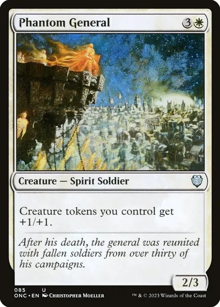 Phantom General, Magic card ONC 85 — Phyrexia: All Will Be One Commander set