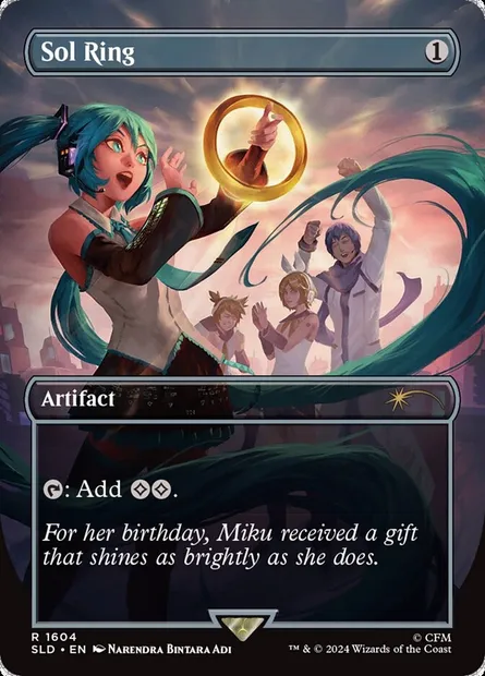 Sol Ring, Magic card SLD 1604 — Secret Lair Drop set