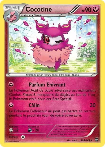 Cocotine, carte Pokémon BKT 106 — extension Impulsion Turbo