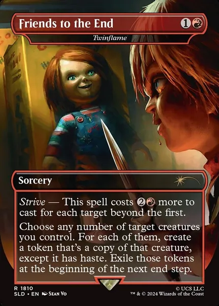 Pyrojumeau, carte Magic SLD 1810 — extension Secret Lair Drop