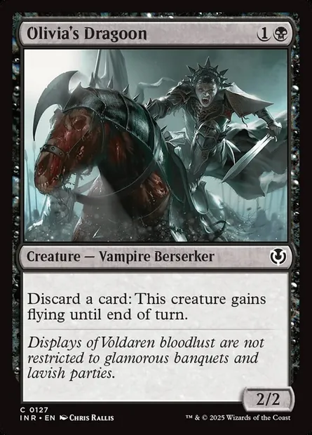 Grognarde d'Olivia, carte Magic INR 127 — extension Innistrad Remastered